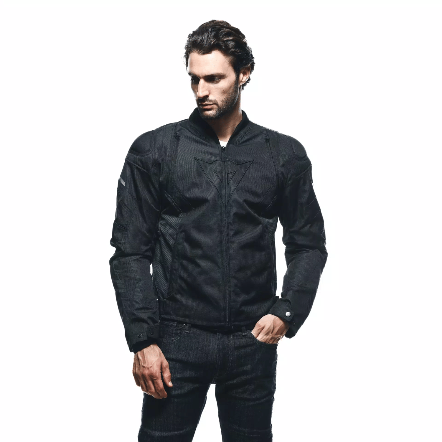 Dainese Avro 5 Tex Motosiklet Ceketi Siyah | Sport 4 MevsimDainese Avro 5 Tex Ceket Black