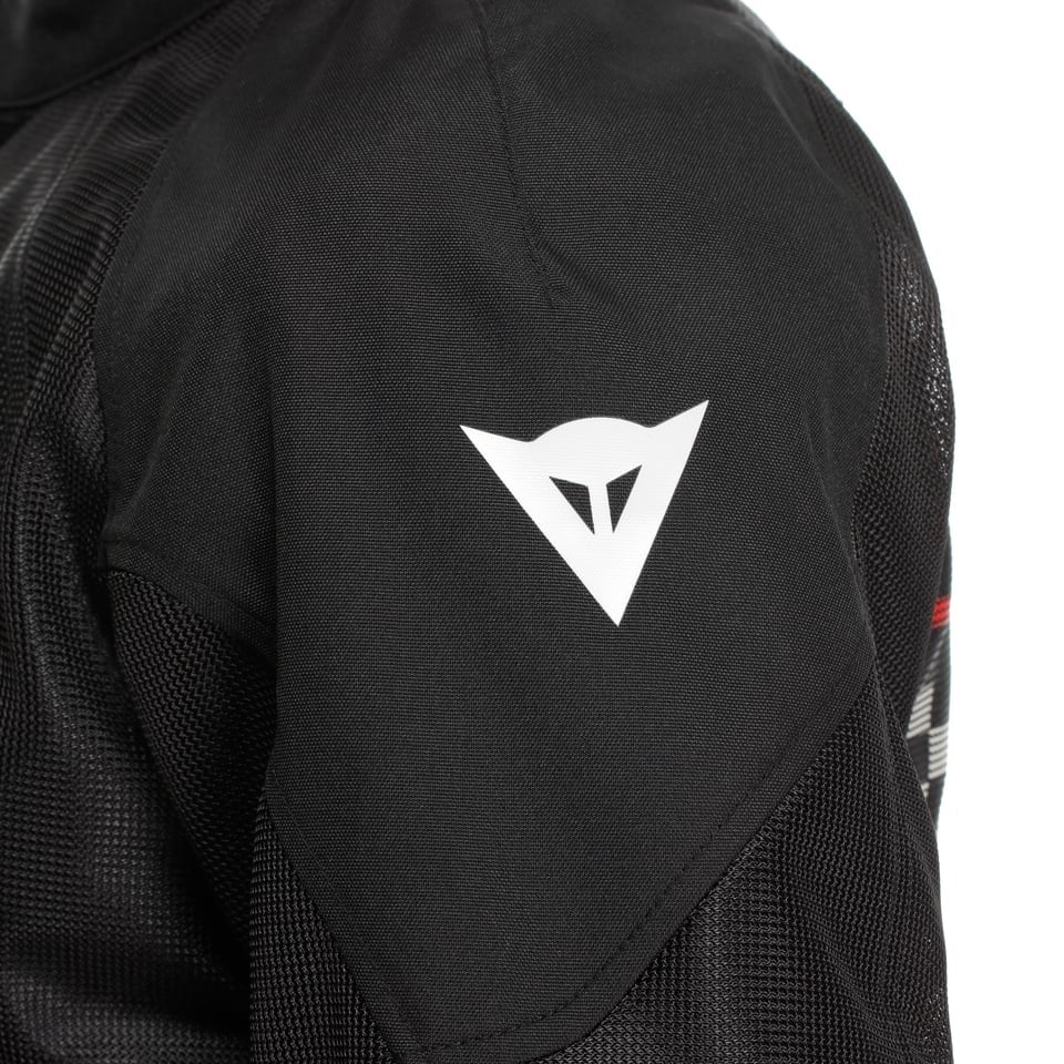 Dainese Herosphere Air Tex Mont | Siyah Beyaz Çizgili KırmızıDainese Herosphere Air Tex Mont Siyah Beyaz Çizgili Kırmızı