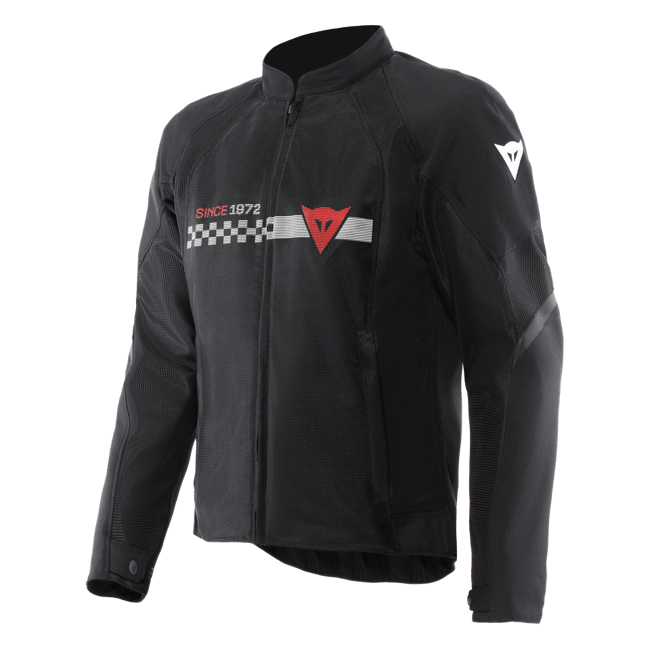 Dainese Herosphere Air Tex Mont | Siyah Beyaz Çizgili KırmızıDainese Herosphere Air Tex Mont Siyah Beyaz Çizgili Kırmızı