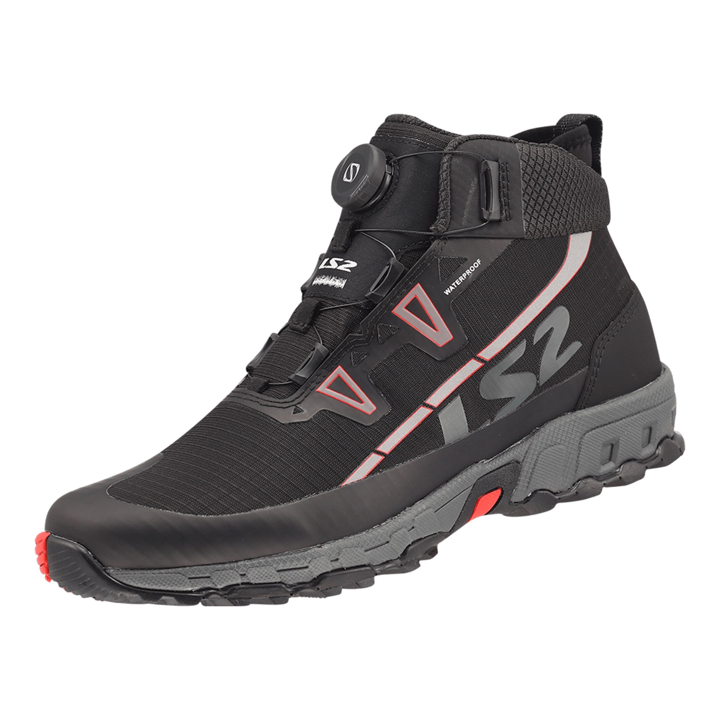 LS2 Trekker Waterproof Siyah Bot | Su Geçirmez Touring BotLs2 Trekker Waterproof Siyah Bot