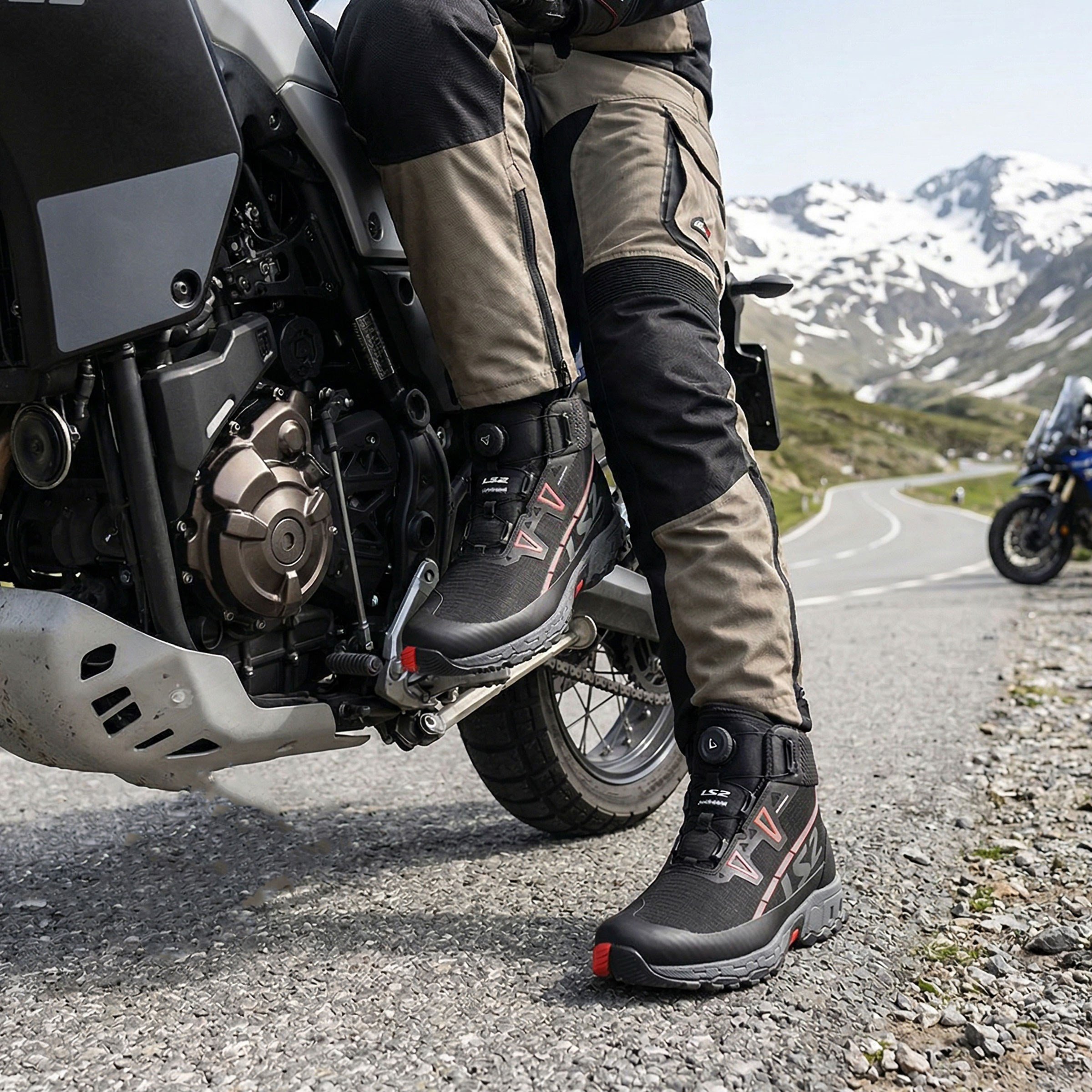 LS2 Trekker Waterproof Siyah Bot | Su Geçirmez Touring BotLs2 Trekker Waterproof Siyah Bot