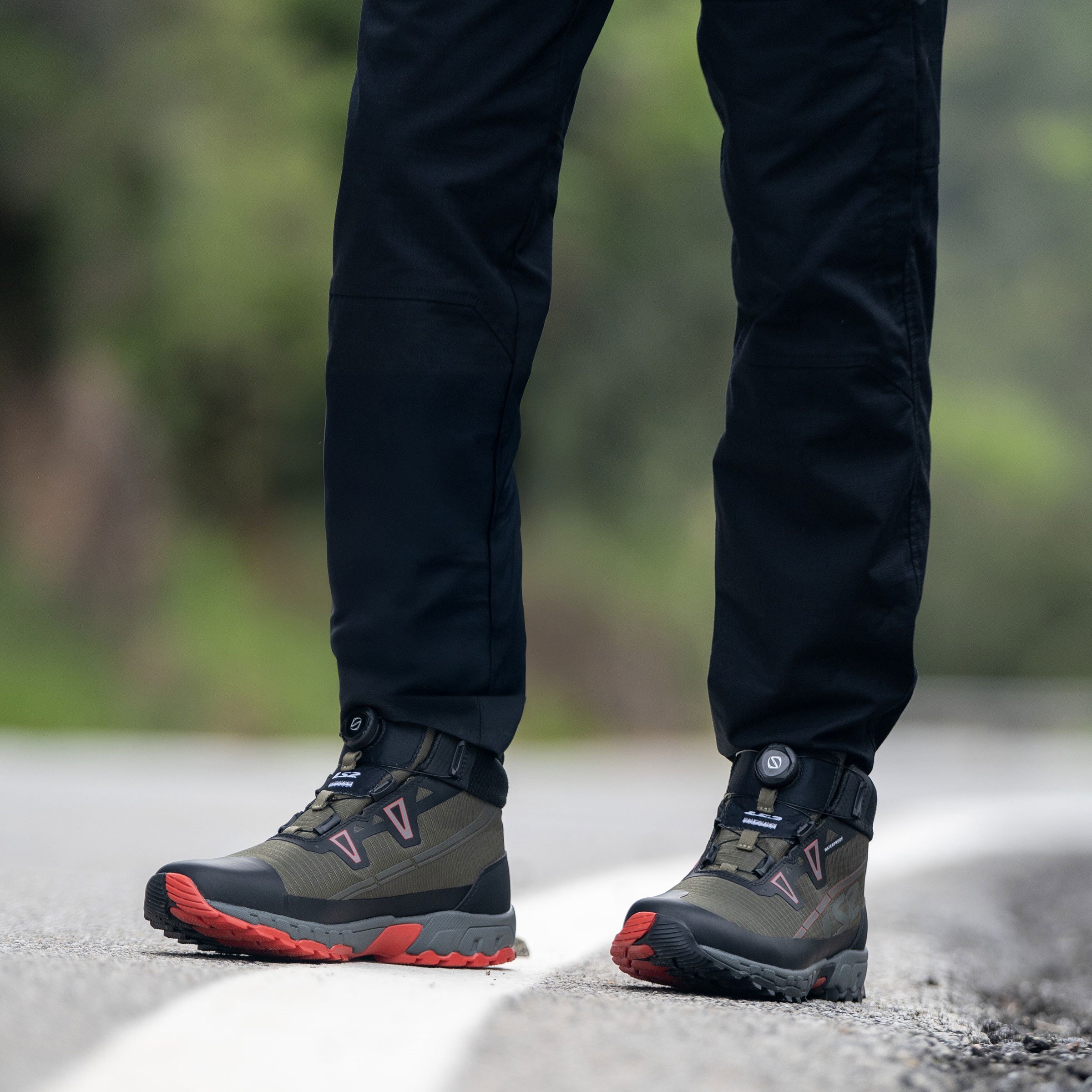 LS2 Trekker Waterproof Yeşil Bot | Su Geçirmez Touring BotLs2 Trekker Waterproof Yeşil Bot