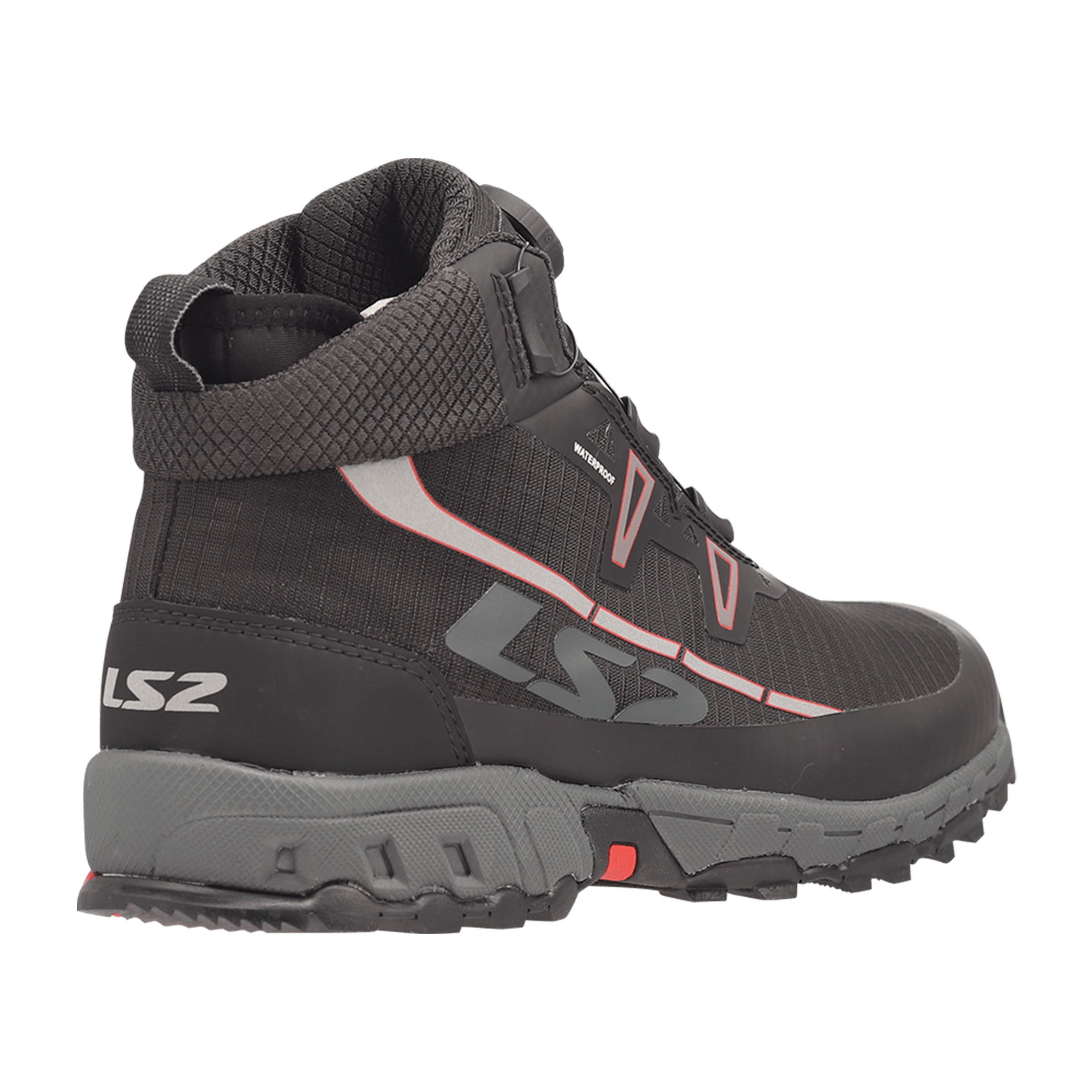 LS2 Trekker Waterproof Siyah Bot | Su Geçirmez Touring BotLs2 Trekker Waterproof Siyah Bot