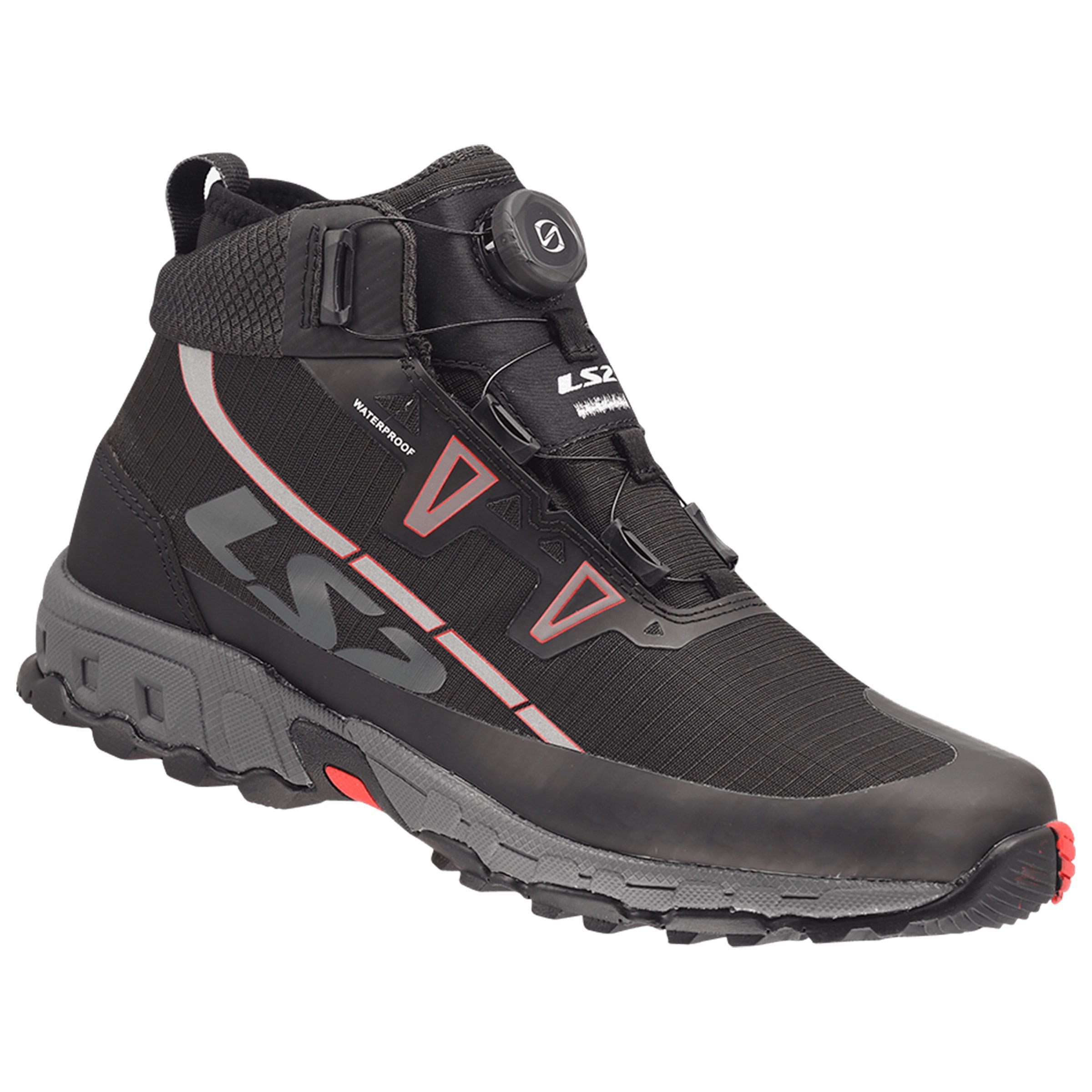 LS2 Trekker Waterproof Siyah Bot | Su Geçirmez Touring BotLs2 Trekker Waterproof Siyah Bot
