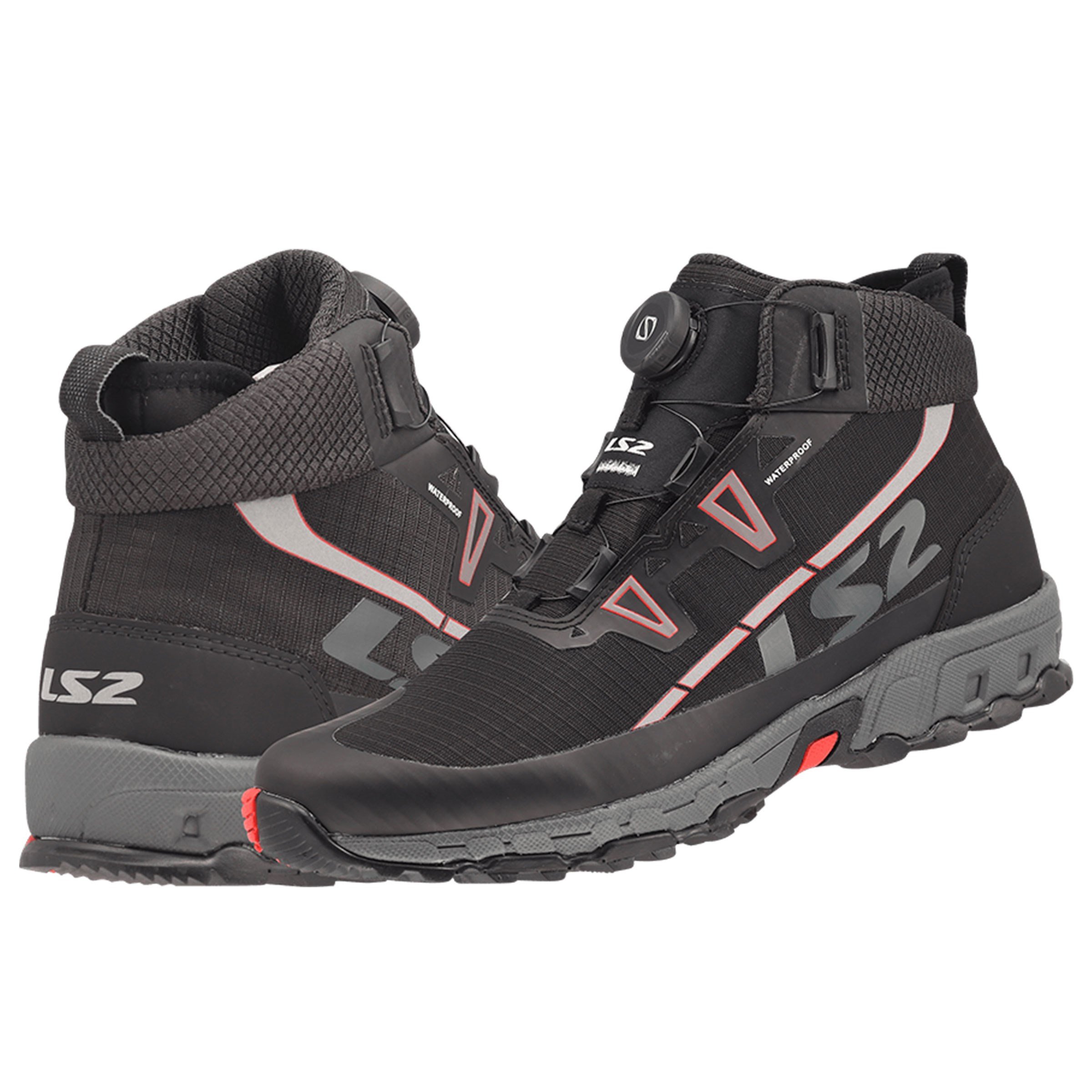 LS2 Trekker Waterproof Siyah Bot | Su Geçirmez Touring BotLs2 Trekker Waterproof Siyah Bot