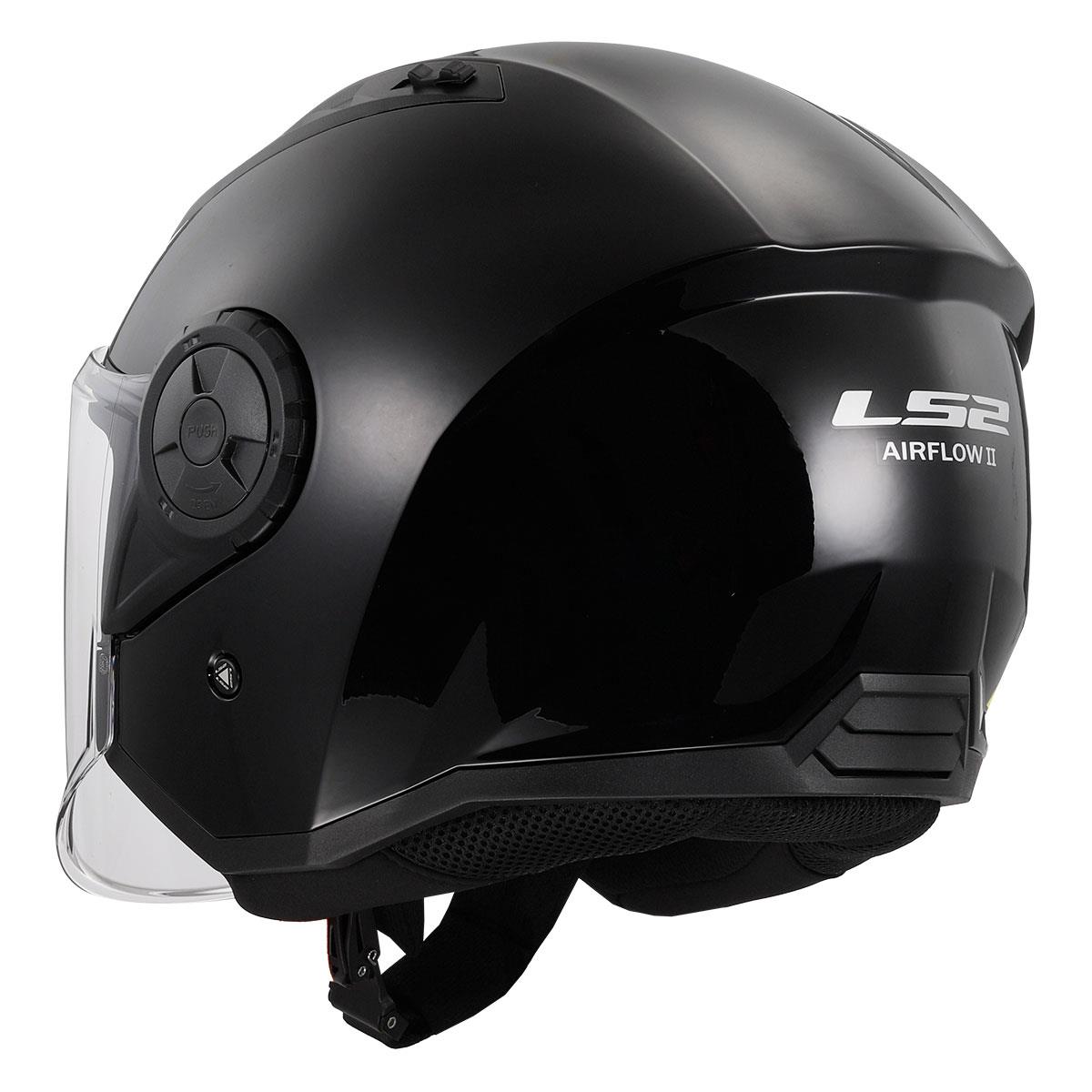 Ls2 Airflow 2 Siyah Açık Motosiklet Kaskı