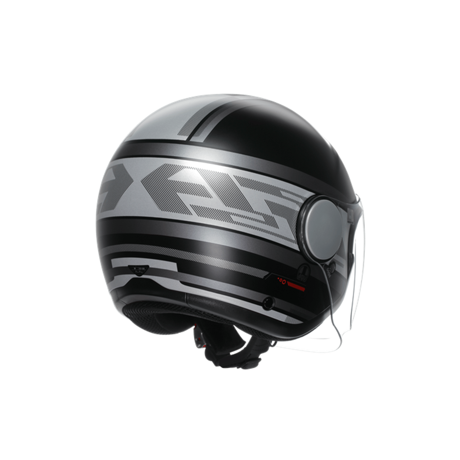 AGV Eteres Mondello Kask | Mat Siyah Gri Açık Kask ECE 22.06Agv Eteres Mondello Kask Mat Siyah Gri Açık Kask