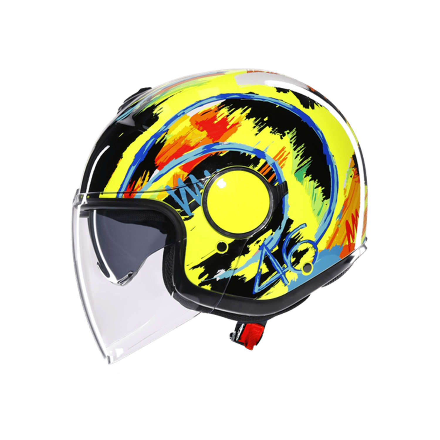 AGV Eteres Rossi Winter Test 2019 Kask | Açık Kask ECE 22.06Agv Eteres Rossi Winter Test 2019 Kask