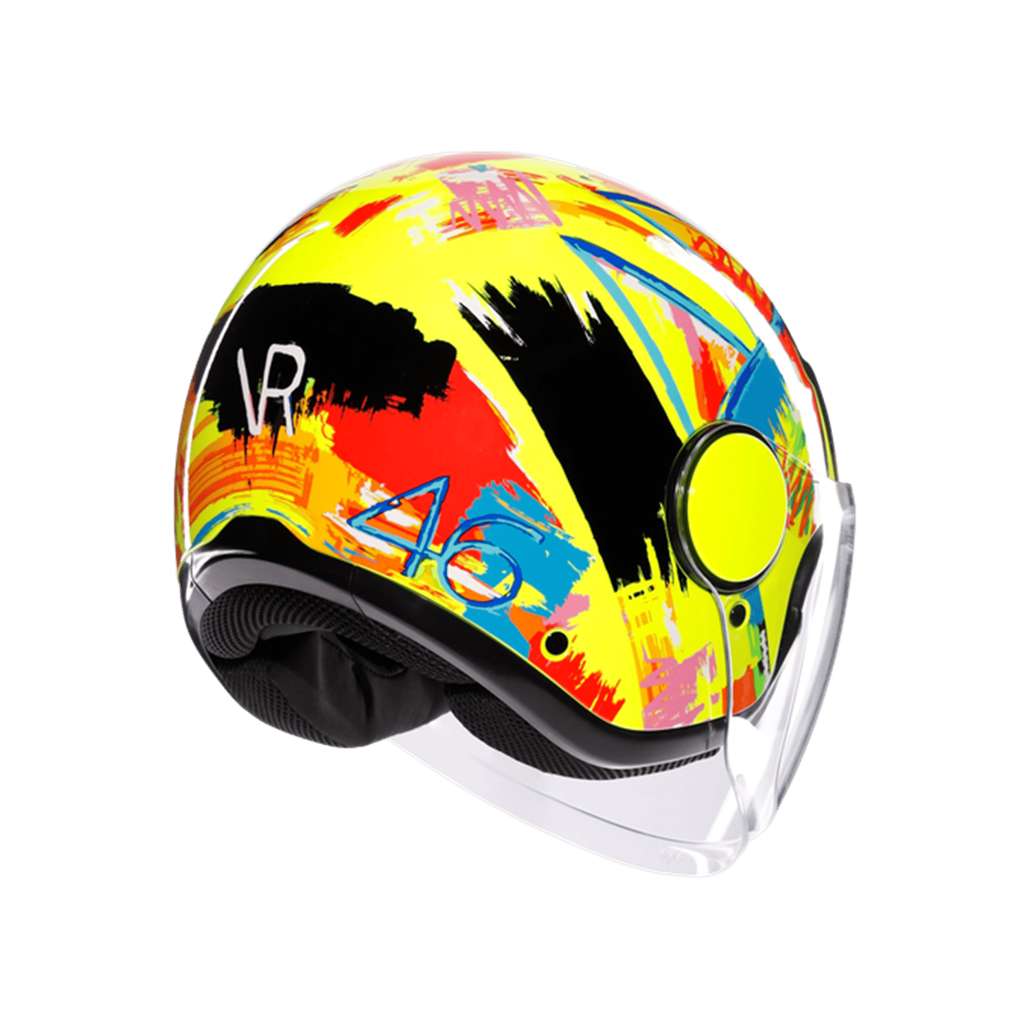 AGV Eteres Rossi Winter Test 2019 Kask | Açık Kask ECE 22.06Agv Eteres Rossi Winter Test 2019 Kask