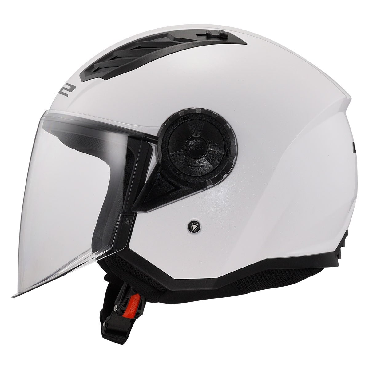 LS2 Airflow 2 Beyaz Kask | ECE 22.06 Sertifikalı Scooter KaskıLs2 Airflow 2 Beyaz Kask