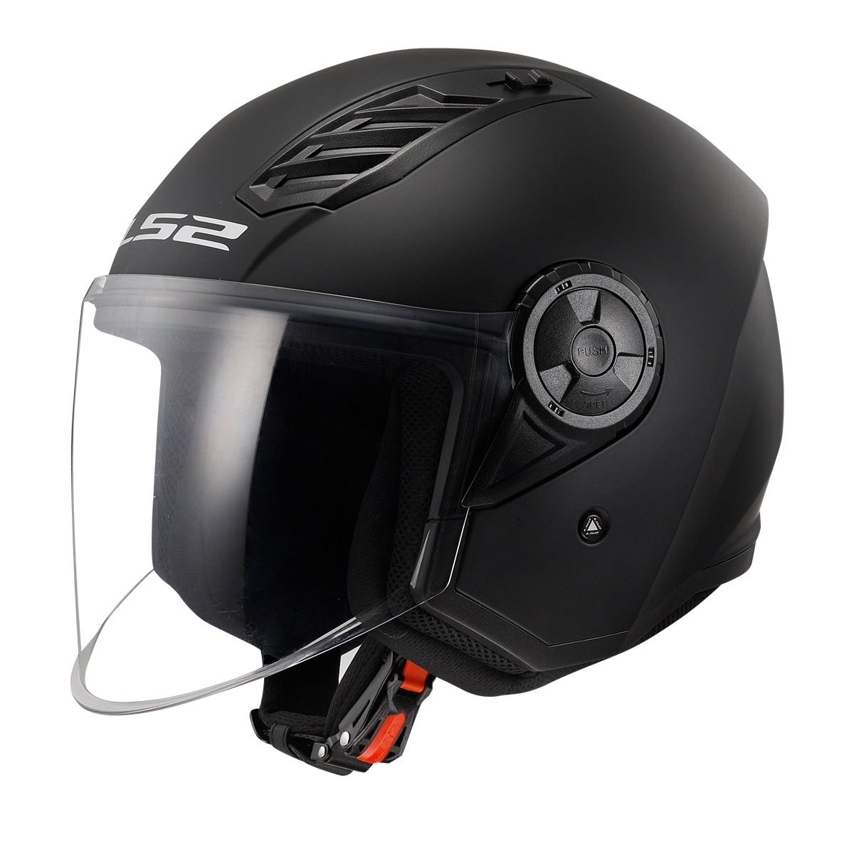 LS2 Airflow 2 Kask | Mat Siyah Açık Scooter Kaskı ECE 22.06Ls2 Airflow 2 Mat Siyah Açık Kask