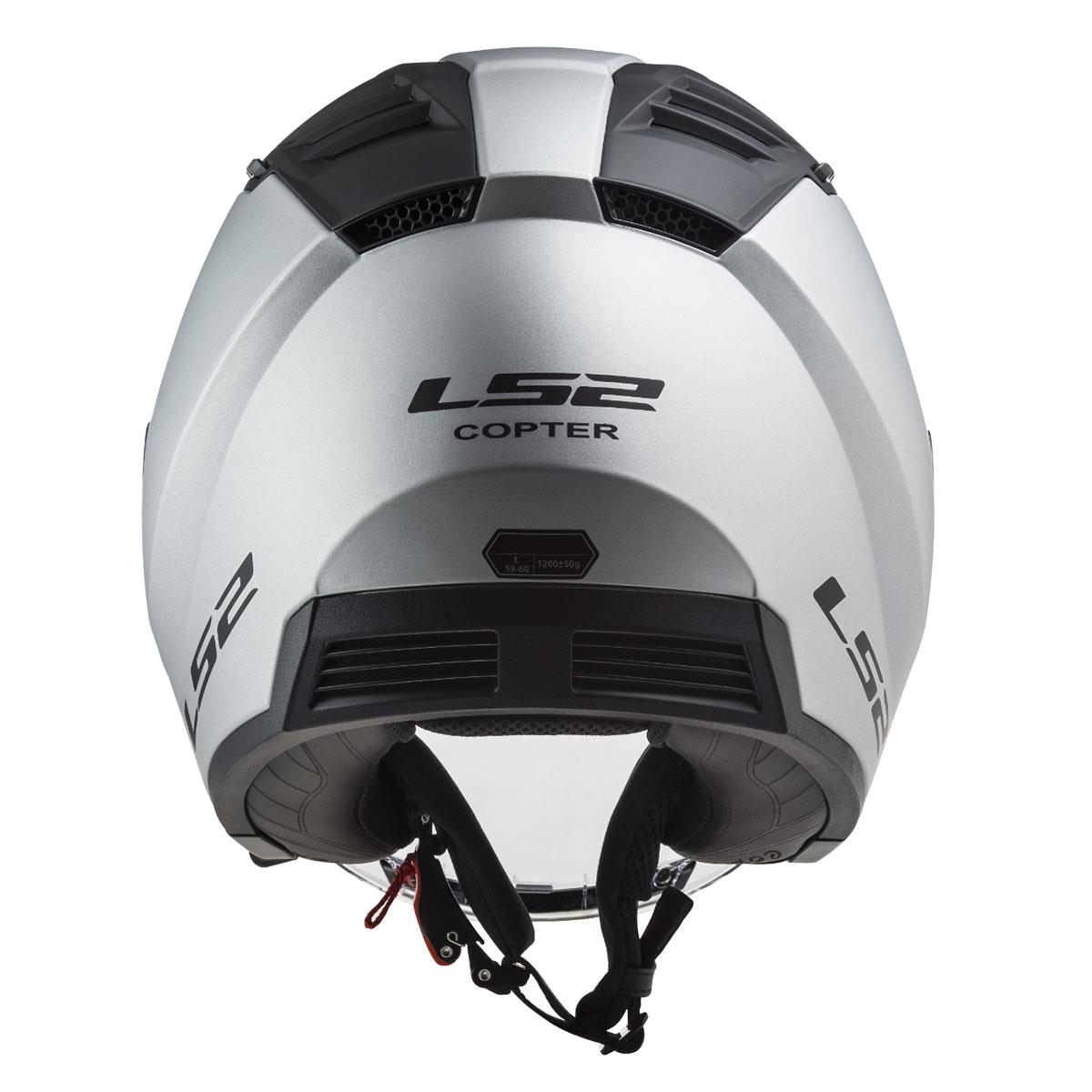Ls2 Copter 2 Mat Gri Kask