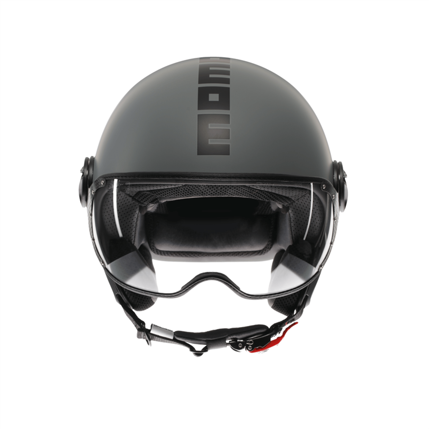Momo Design FGTR Classic Kask | Mono Matt Grey BlackMomodesign FGTR Classic Kask Mono Matt Grey Black