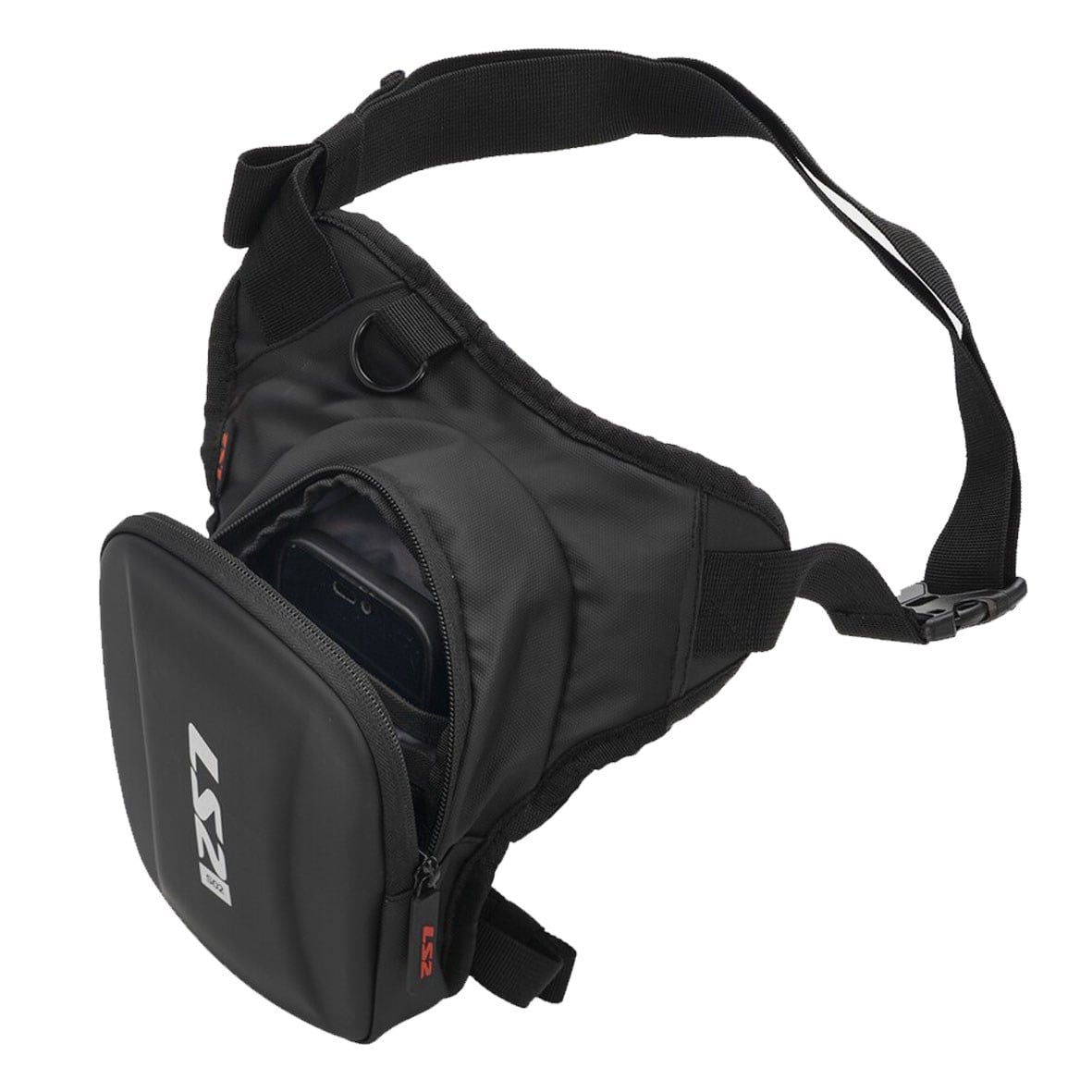 LS2 Shield 2.5L Motosiklet Bacak Çantası | Su TutmayanLs2 Shield 2.5L Motosiklet Bacak Çantası