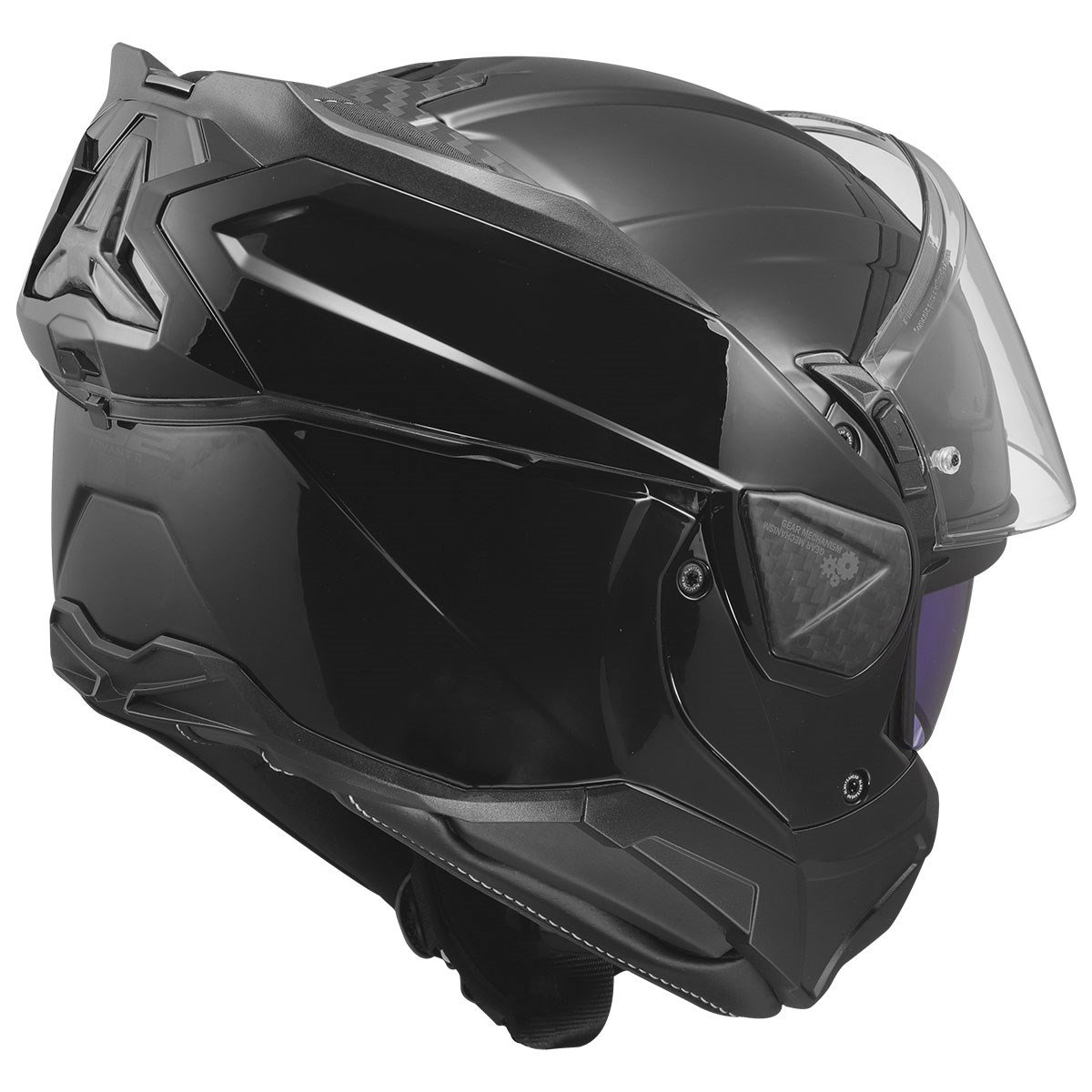 LS2 Advant 2 Parlak Siyah Kask | 180° ECE 22.06 & P/J OnaylıLs2 Advant 2 Parlak Siyah Kask