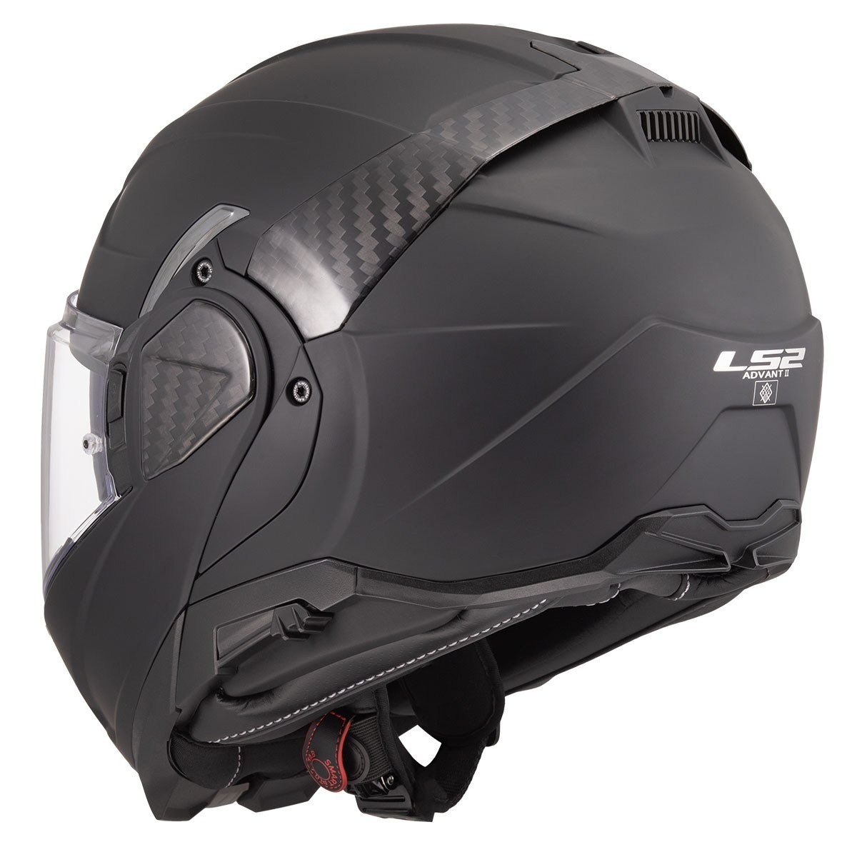 LS2 Advant 2 Mat Siyah Çeneden Açılır Kask | ECE 22.06Ls2 Advant 2 Çene Açılır Kask Mat Siyah