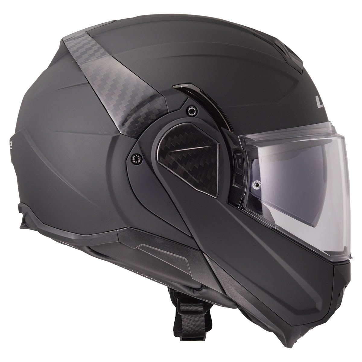 LS2 Advant 2 Mat Siyah Çeneden Açılır Kask | ECE 22.06Ls2 Advant 2 Çene Açılır Kask Mat Siyah