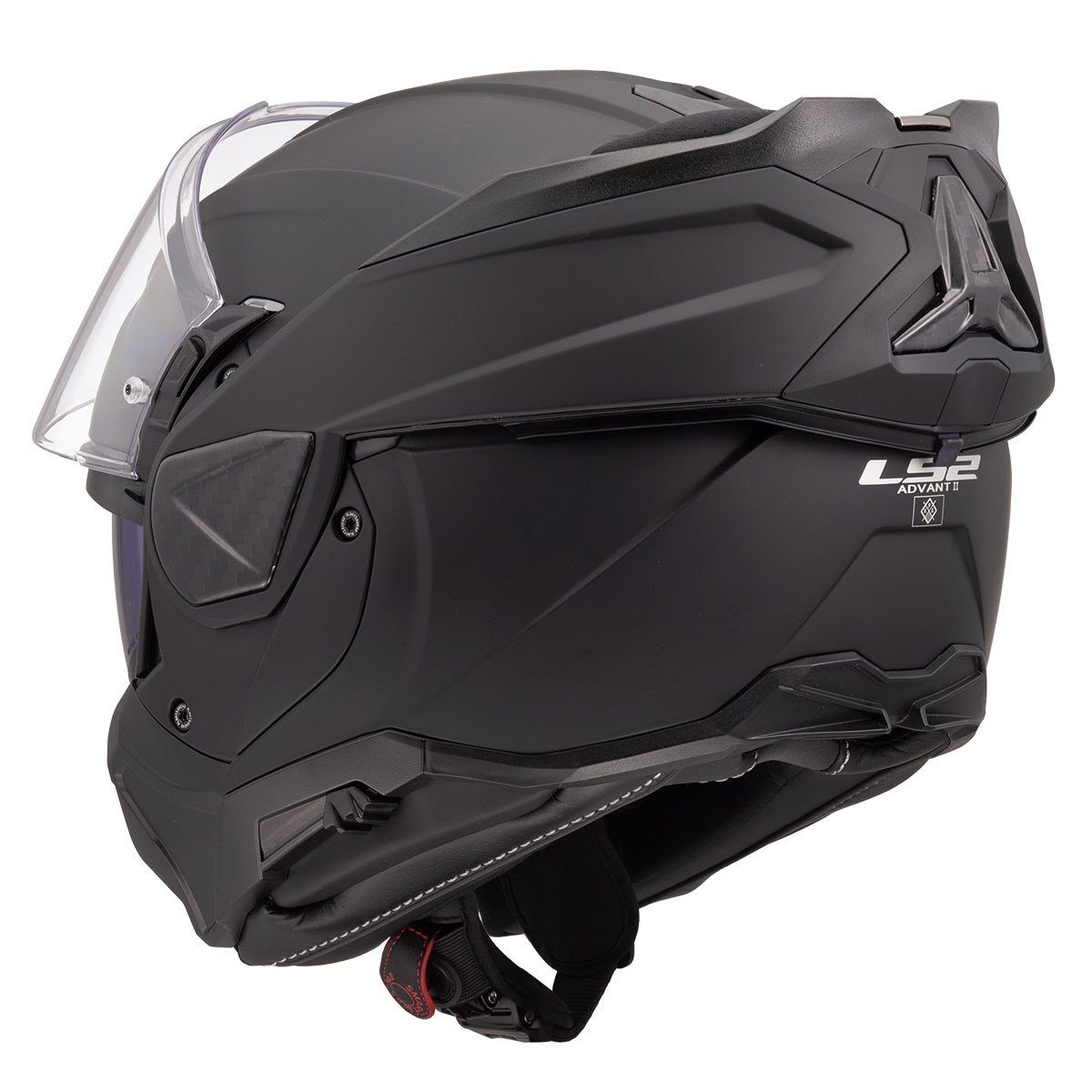 LS2 Advant 2 Mat Siyah Çeneden Açılır Kask | ECE 22.06Ls2 Advant 2 Çene Açılır Kask Mat Siyah
