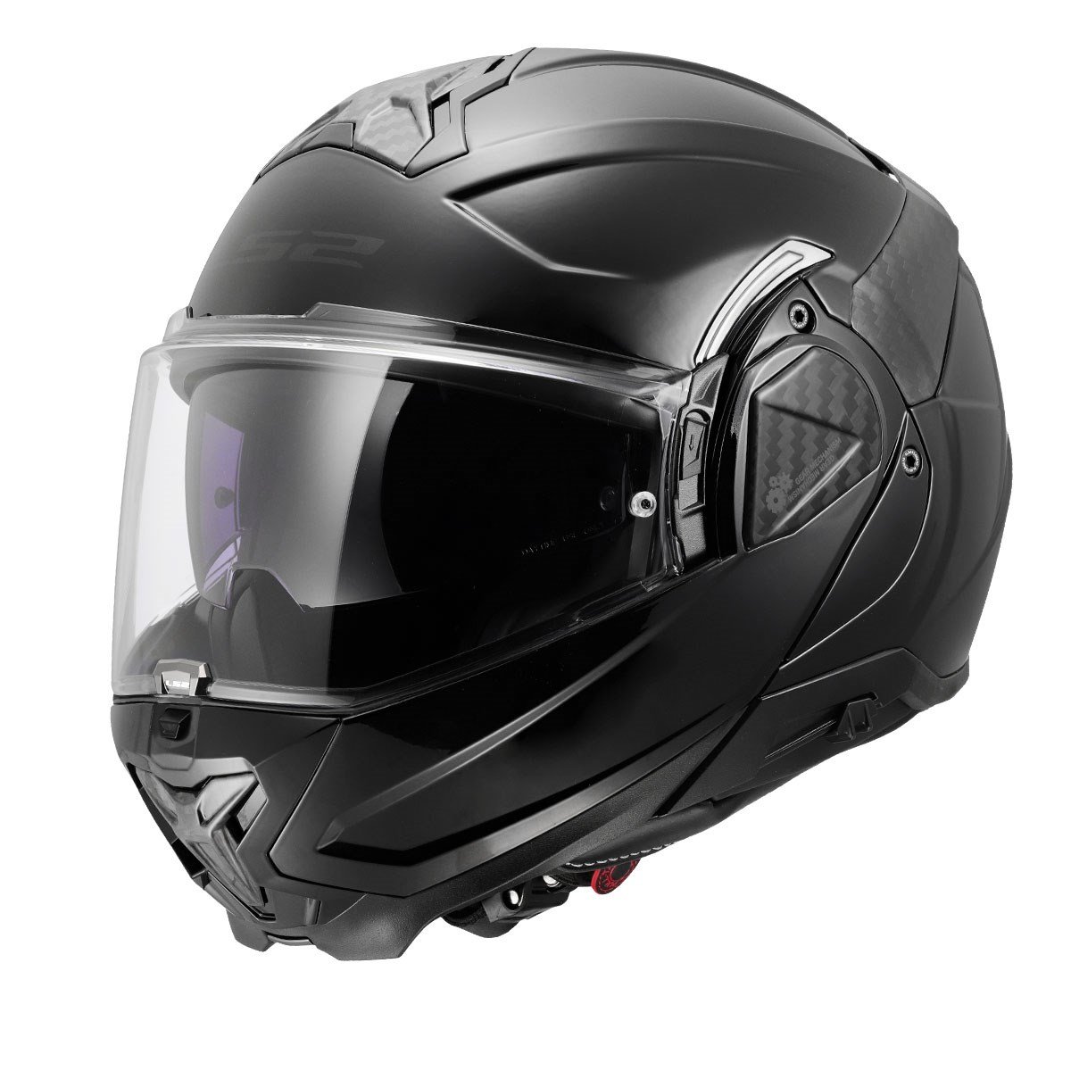 LS2 Advant 2 Parlak Siyah Kask | 180° ECE 22.06 & P/J OnaylıLs2 Advant 2 Parlak Siyah Kask