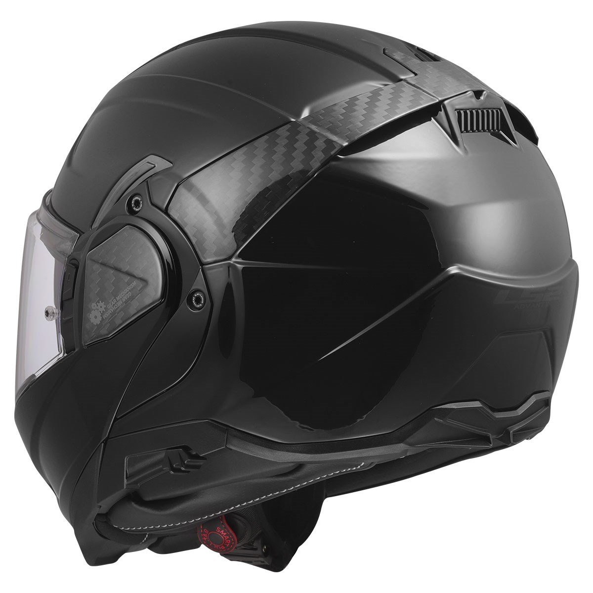 LS2 Advant 2 Parlak Siyah Kask | 180° ECE 22.06 & P/J OnaylıLs2 Advant 2 Parlak Siyah Kask