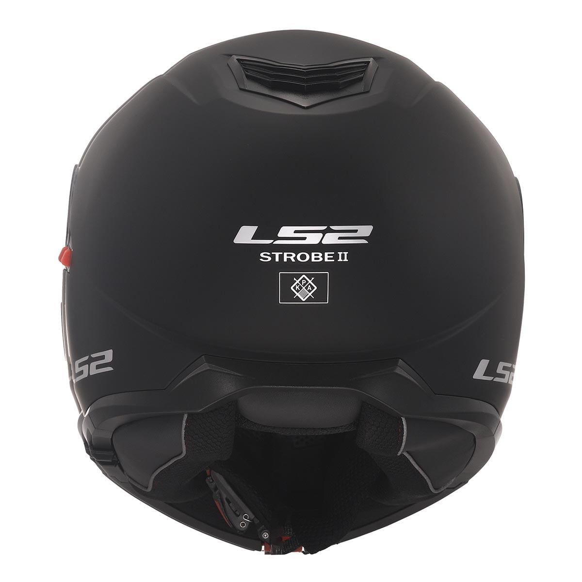 LS2 Strobe 2 Mat Siyah Çene Açılır Kask