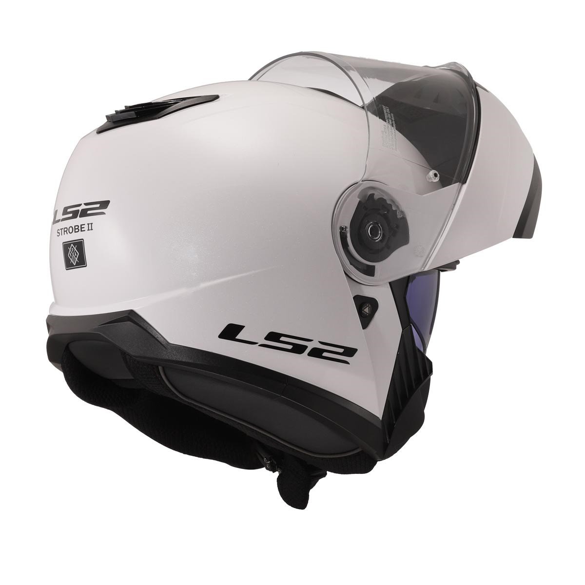 LS2 Strobe 2 Beyaz Çene Açılır Kask | ECE 22.06 & P/J OnaylıLs2 Strobe 2 Beyaz Çene Açılır Kask