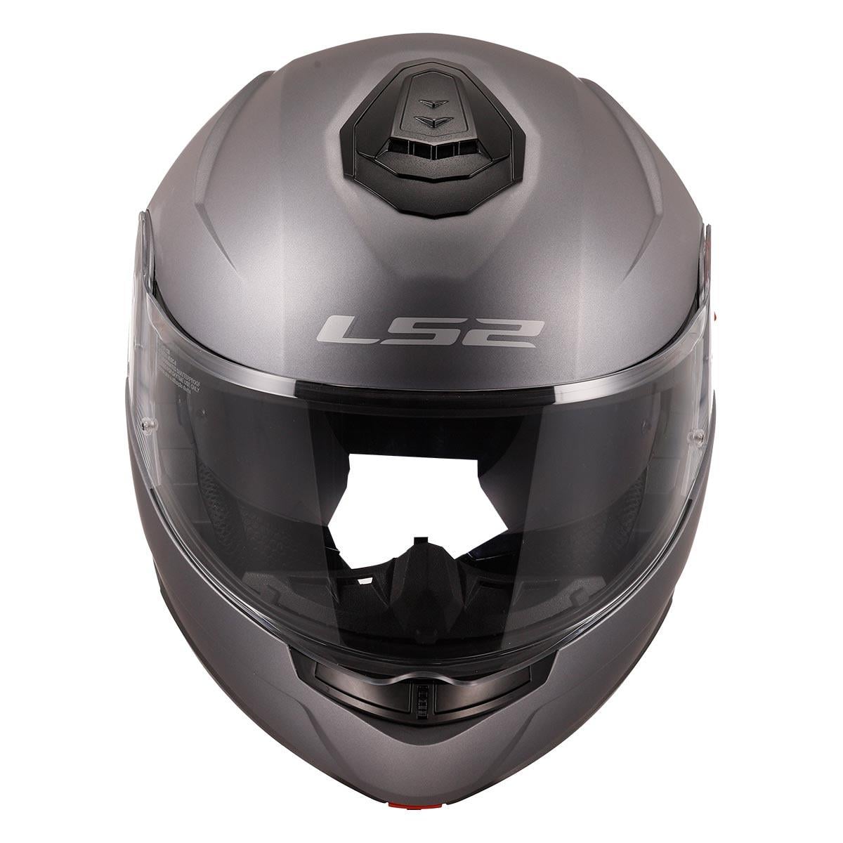 LS2 Strobe 2 Mat Titanium Çene Açılır Kask