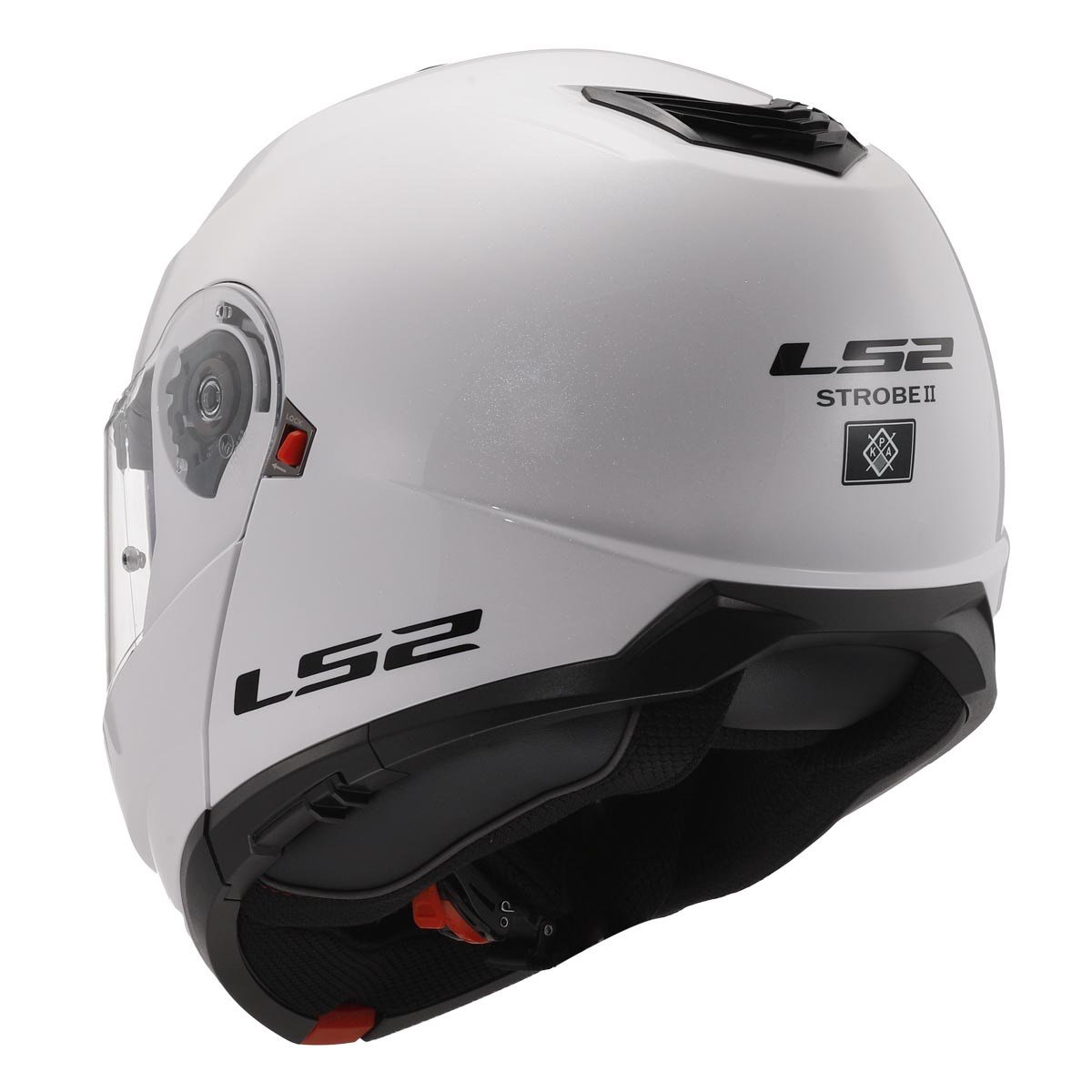 LS2 Strobe 2 Beyaz Çene Açılır Kask | ECE 22.06 & P/J OnaylıLs2 Strobe 2 Beyaz Çene Açılır Kask