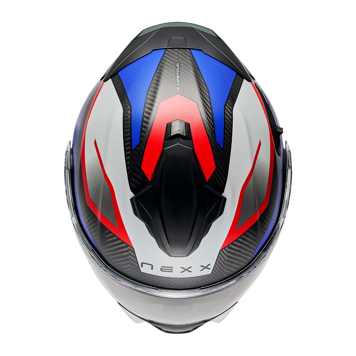 Nexx X.Lifetour Pro Mile Karbon Mavi Kırmızı KaskNexx X.Lifetour Pro Mile Karbon Mavi Kırmızı Kask