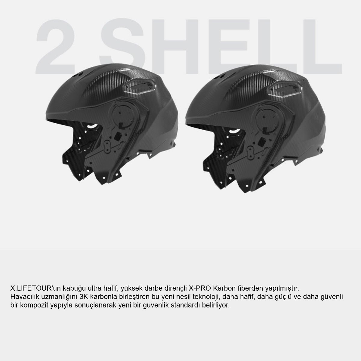 Nexx X.Lifetour Zero Pro Mat Karbon Kask | ECE 22.06Nexx X.Lifetour Zero Pro Mat Karbon Kask
