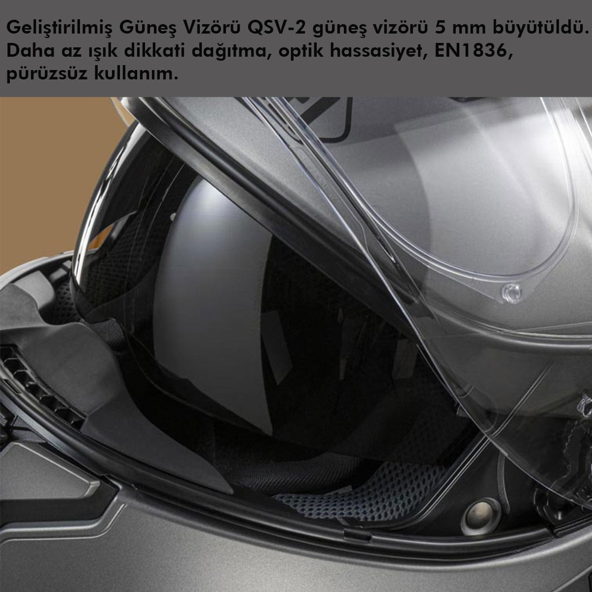 Shoei Neotec 3 Sharpen TC-5 Kask | Çeneden Açılır ECE 22.06Shoei Neotec 3 Sharpen TC-5 Kask