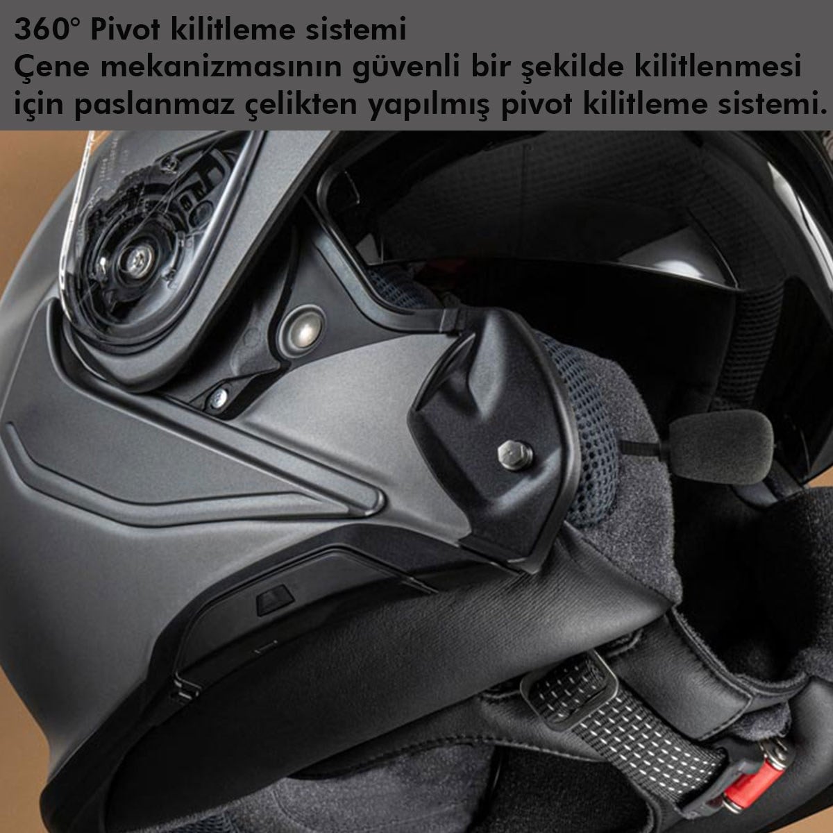 Shoei Neotec 3 Sharpen TC-5 Kask | Çeneden Açılır ECE 22.06Shoei Neotec 3 Sharpen TC-5 Kask