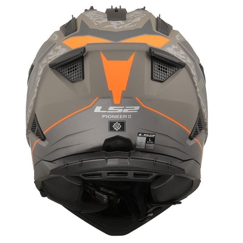 LS2 Pioneer 2 Devor Kum Kask | ECE 22.06 Macera KaskıLs2 Pioneer 2 Devor Kum Terekli Motosiklet Kaskı