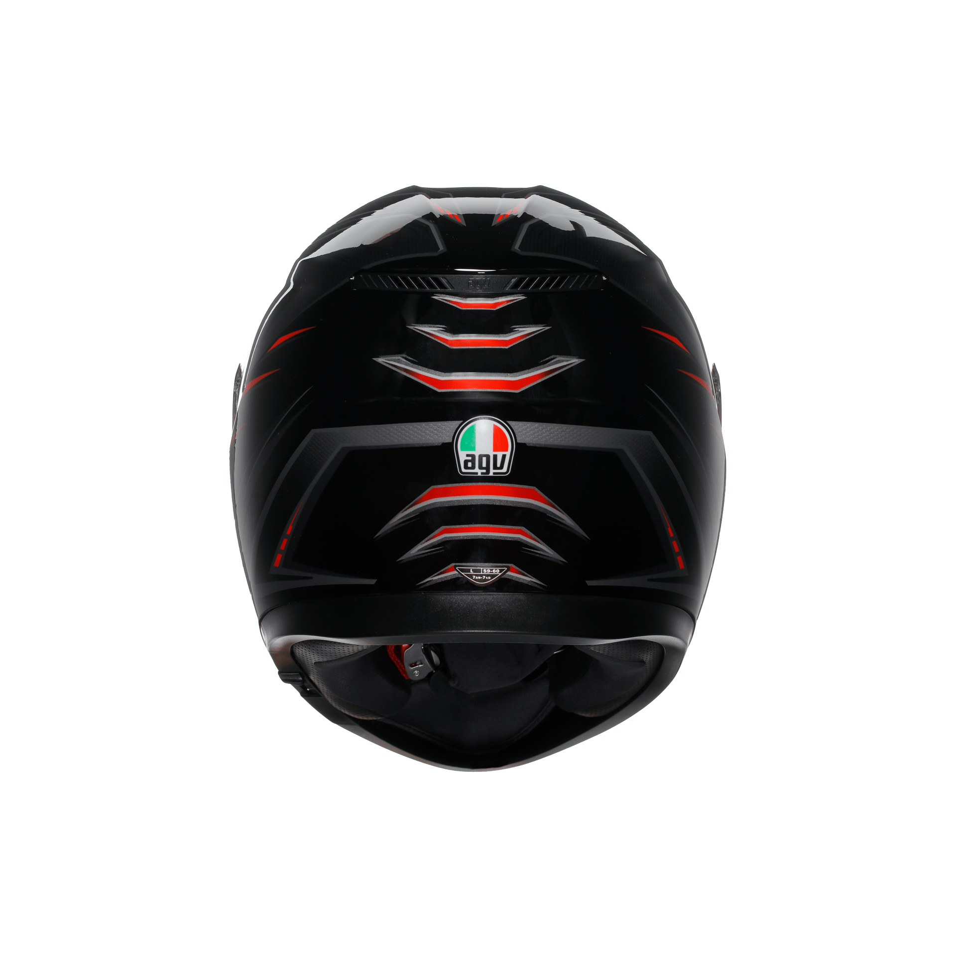 AGV K3 Syth Black Red Kask | ECE 22.06 & Pinlock DahilAgv K3 Syth Black Red Kapalı Kask