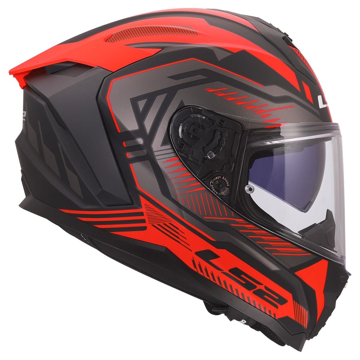 LS2 Challenger 2 Dravix Mat Kırmızı Kask | ECE 22.06 FiberLs2 Challenger 2 Dravix Mat Kırmızı Kask