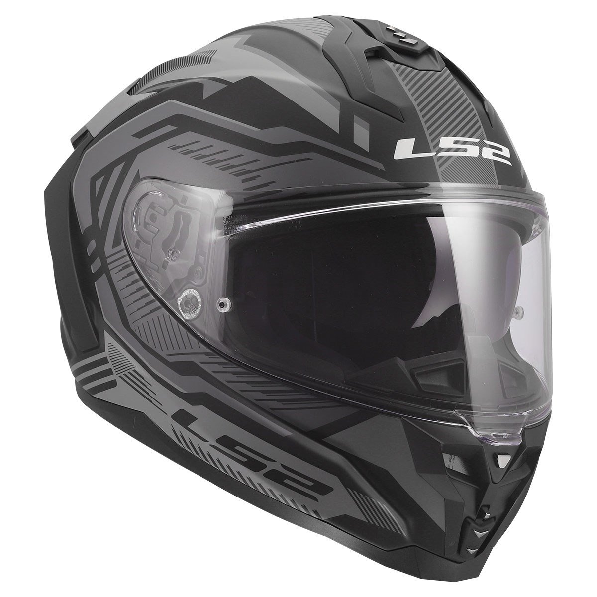 LS2 Challenger 2 Dravix Mat Gri Kask | ECE 22.06 HPFCLS2 Challenger 2 Dravix Mat Gri Kask
