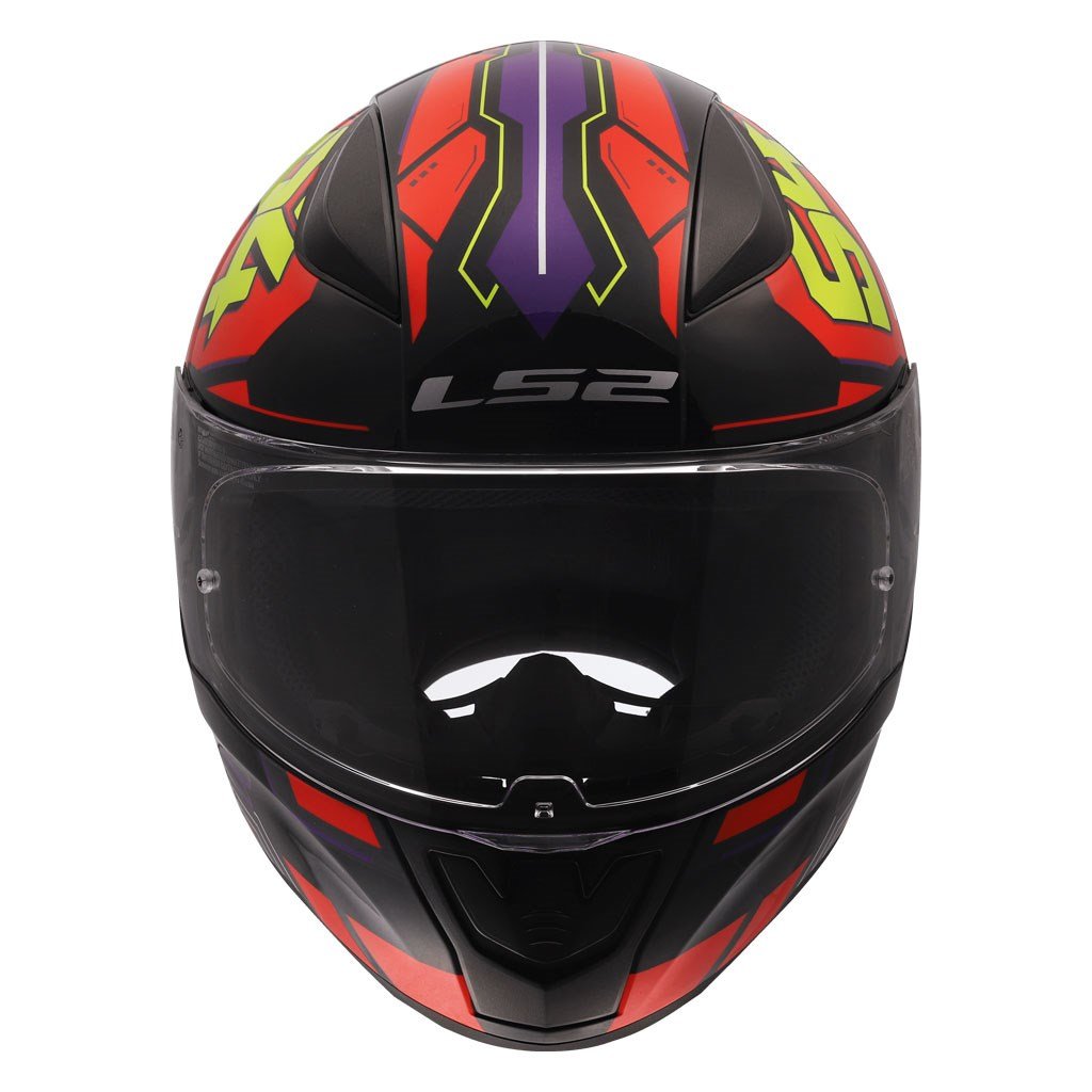 LS2 Rapid 2 Rush Kırmızı Sarı Siyah Kask | ECE 22.06Ls2 Rapid 2 Rush Kırmızı Sarı Siyah Kask