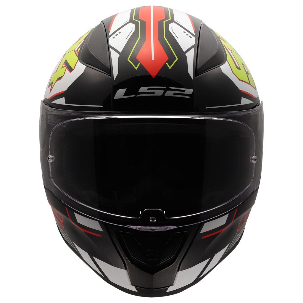 LS2 Rapid 2 Rush Beyaz Sarı Siyah Kask | ECE 22.06Ls2 Rapid 2 Rush Beyaz Sarı Siyah Kask