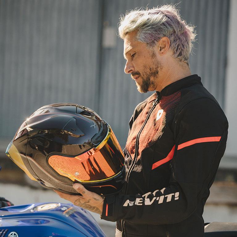 Nexx X.R3R Hagibis Karbon Kırmızı Kask