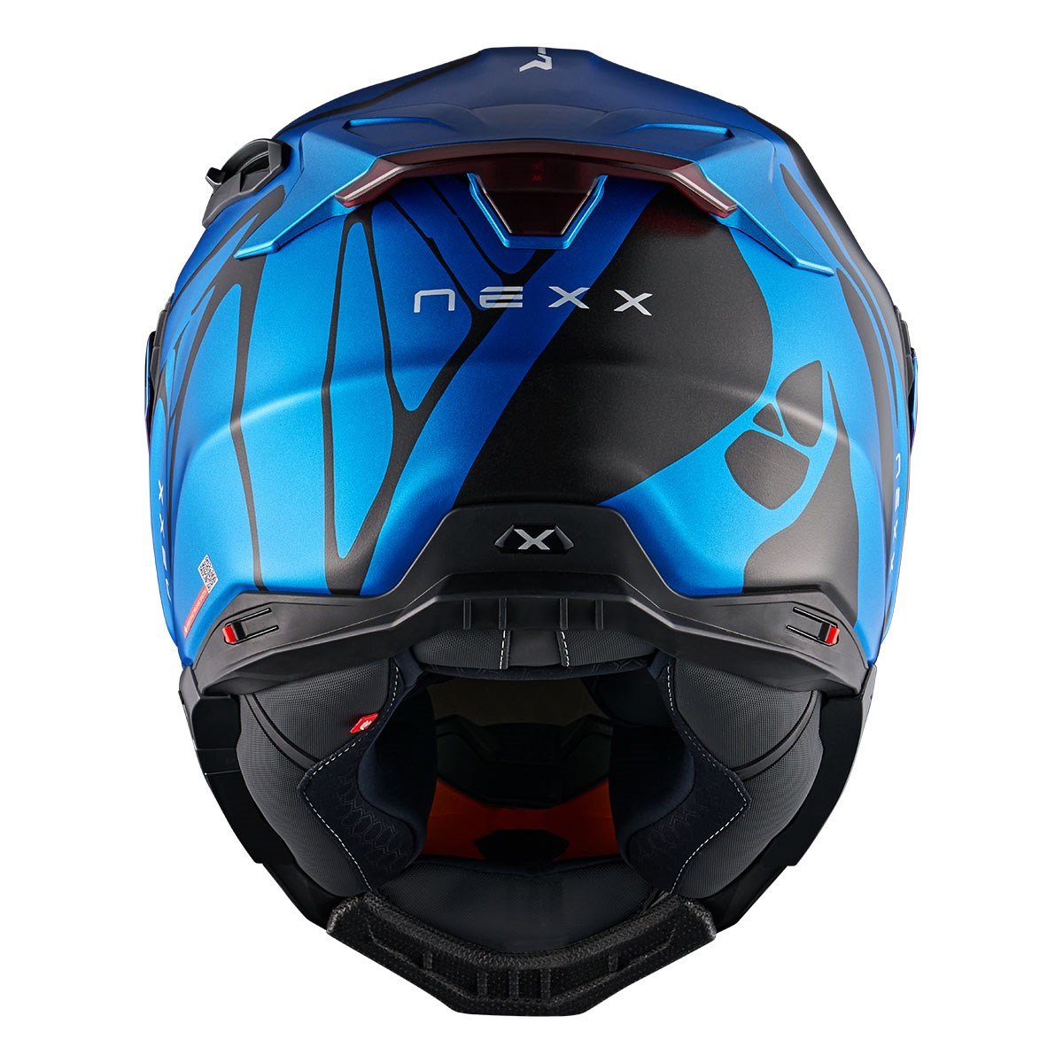 Nexx X.WST 3 Mat Mavi Siyah Kask | ECE 22.06 FiberglasNexx X.WST 3 Mat Mavi Siyah Kask