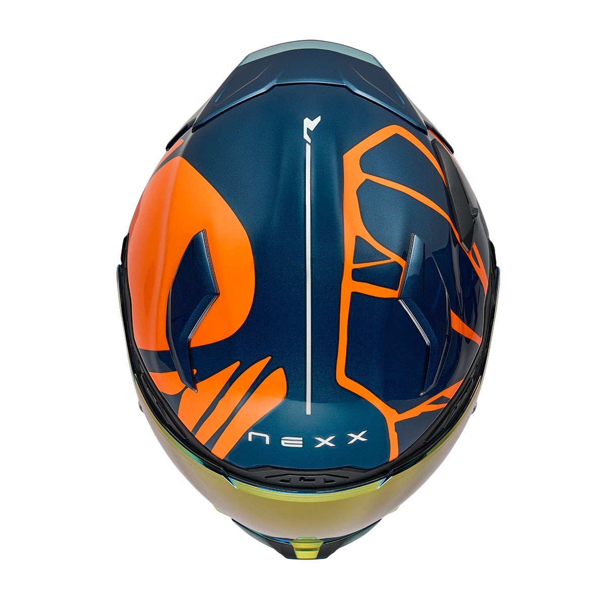Nexx X.WST 3 B-Side Mavi Turuncu Kask | ECE 22.06Nexx X.WST 3 B-Side Mavi Turuncu Kask
