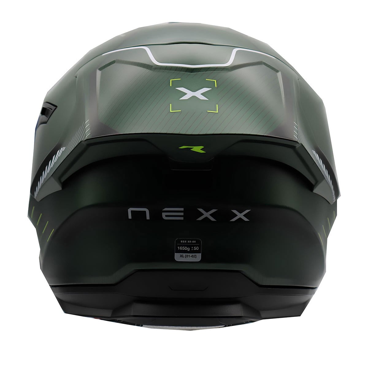 Nexx Y.100R Baron Mat Yeşil Kask | ECE 22.06 PolifusionNexx Y.100R Baron Mat Yeşil Kask