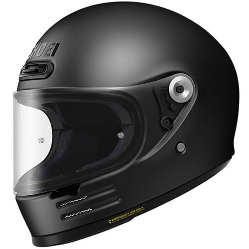 Shoei Glamster 06 Mat Siyah Kask | Retro ECE 22.06Shoei Glamster 06 Mat Siyah Kask