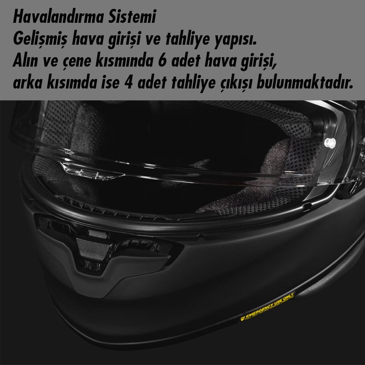 Shoei NXR 2 Fearless TC-6 Kask | Hafif ECE 22.06Shoei NXR 2 Fearless TC-6 Kask