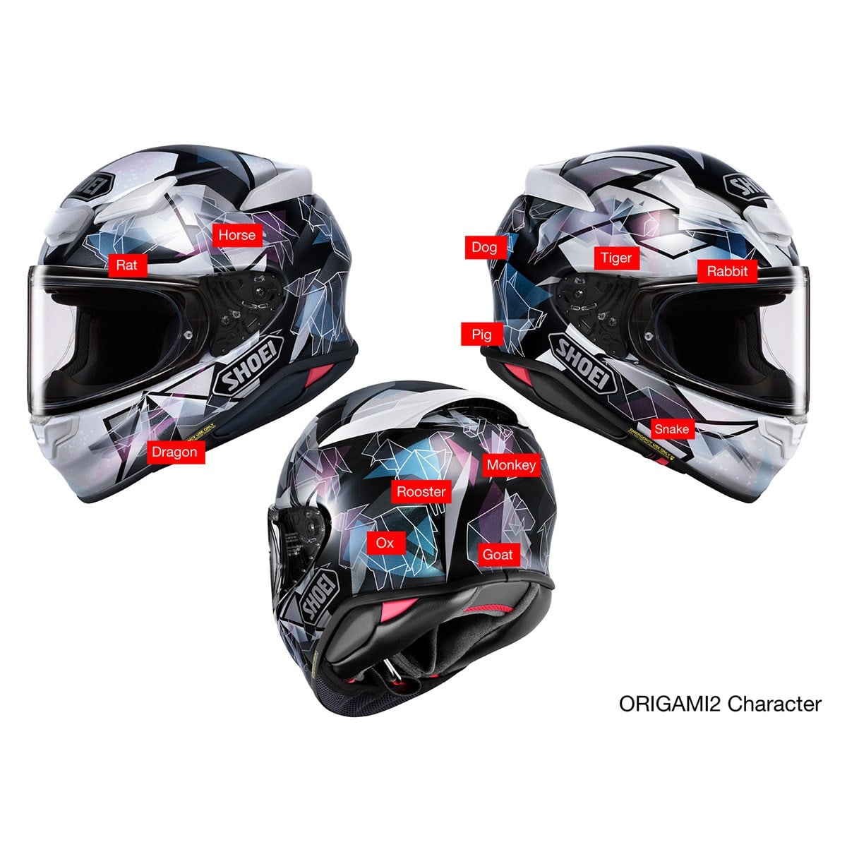 Shoei NXR 2 Origami 2 TC-5 Kask | Hafif ECE 22.06Shoei NXR 2 Origami 2 TC-5 Kask