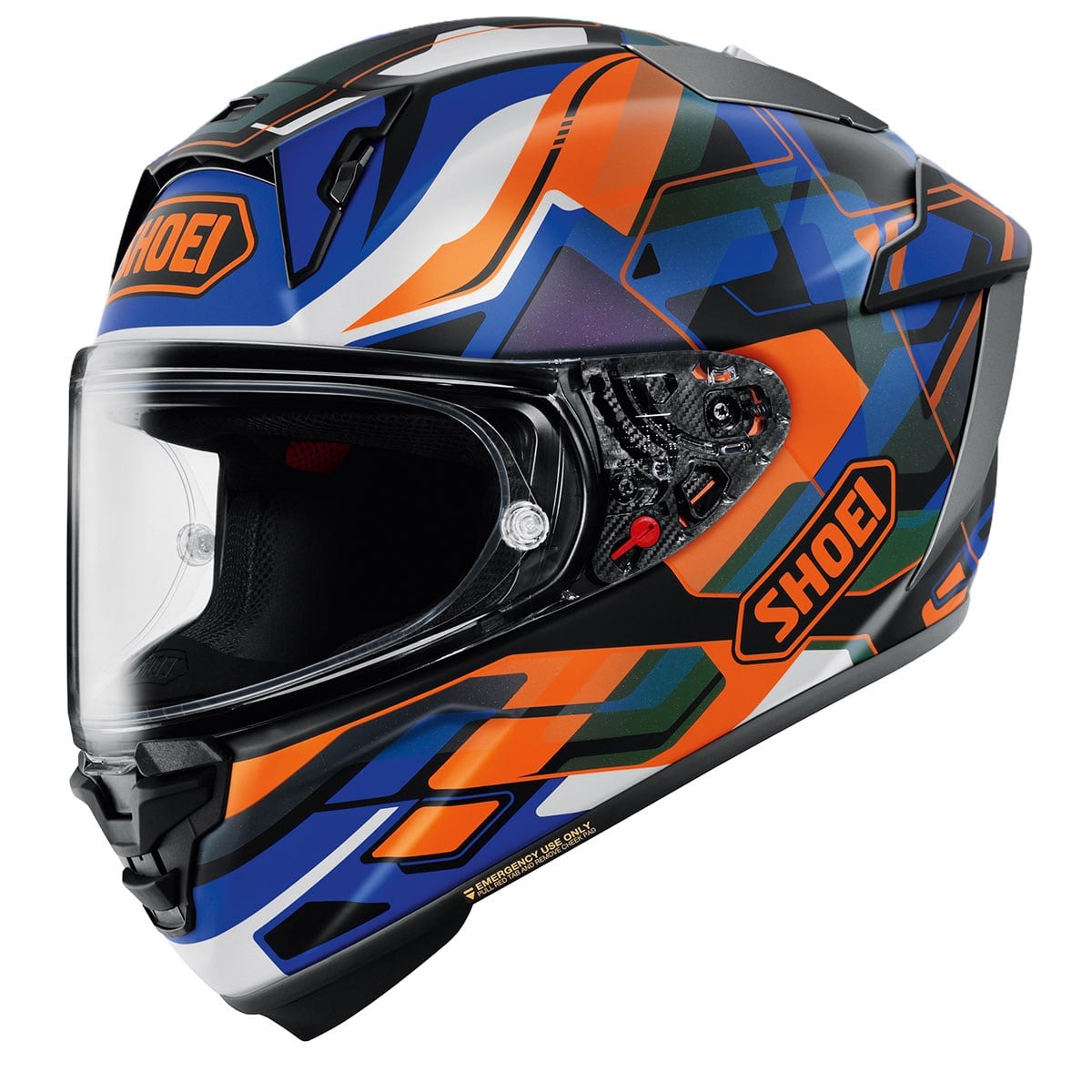 Shoei X-Spirit Pro Valion TC-8 Kask | FIM ECE 22.06Shoei X-Spirit Pro Valion TC-8 Kask