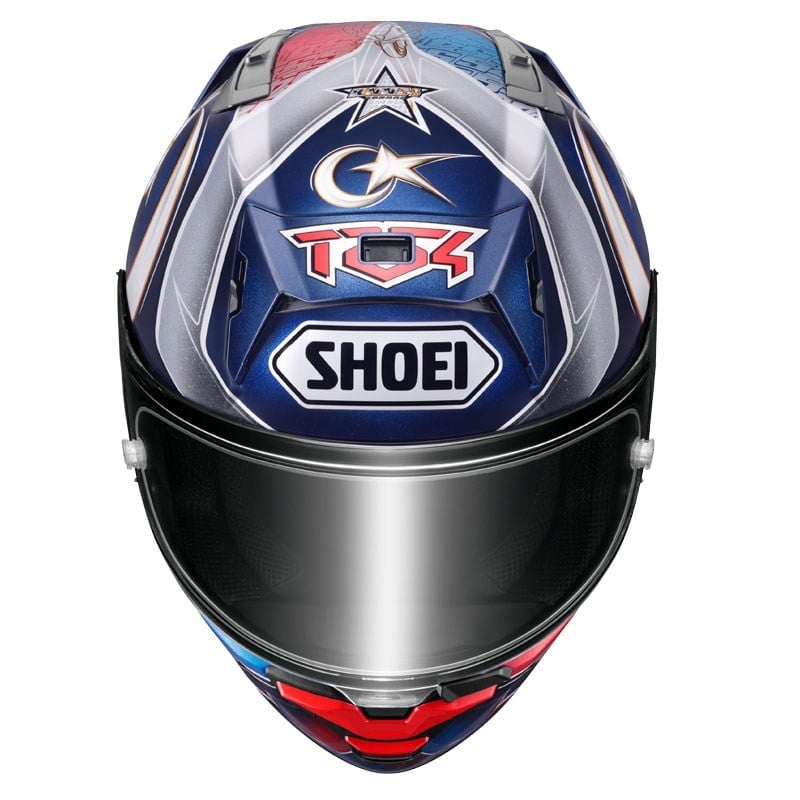 Shoei X-Spirit Pro Toprak TC-2 Kask | FIM ECE 22.06Shoei X-Spirit Pro Toprak TC-2 Kask