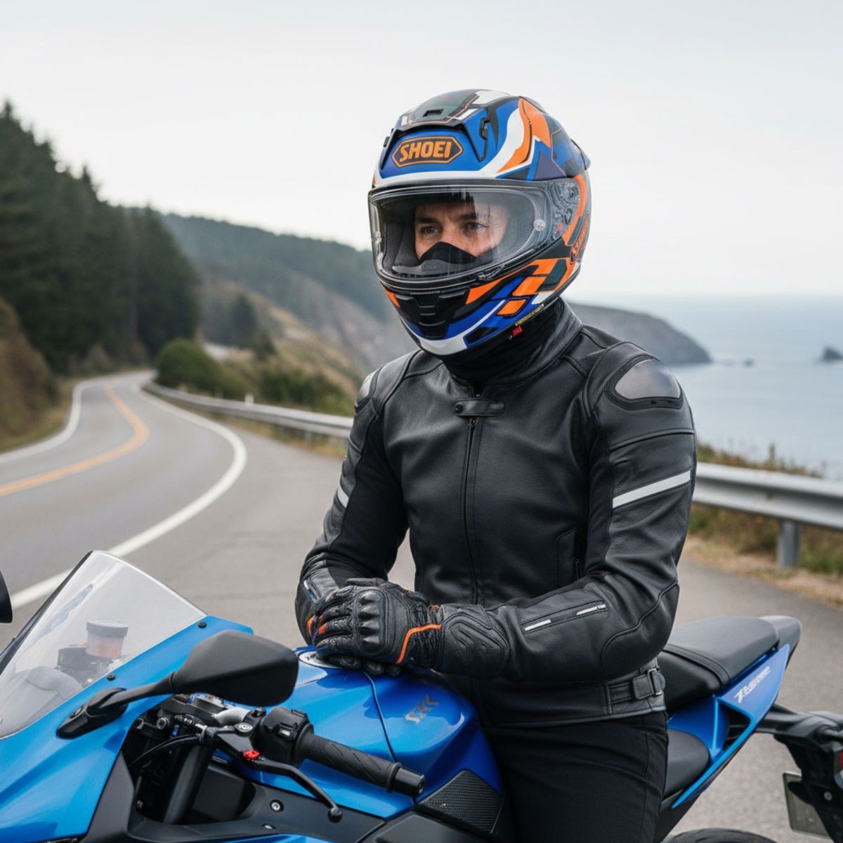 Shoei X-Spirit Pro Valion TC-8 Kask | FIM ECE 22.06Shoei X-Spirit Pro Valion TC-8 Kask