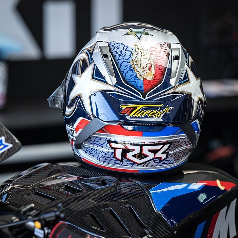 Shoei X-Spirit Pro Toprak TC-2 Kask | FIM ECE 22.06Shoei X-Spirit Pro Toprak TC-2 Kask