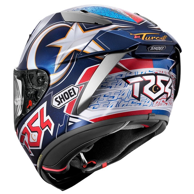 Shoei X-Spirit Pro Toprak TC-2 Kask | FIM ECE 22.06Shoei X-Spirit Pro Toprak TC-2 Kask